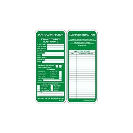 Nmc TAGS, SCAFFOLD RELEASED FOR RPT225